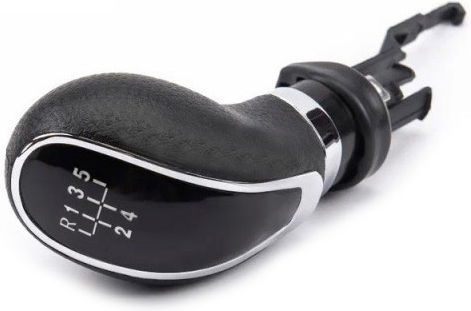 Gear Shift Knob Marked Black Chrome Opel Astra J Insignia 08-17 Meriva B 10-17 Zafira C 11-19 5 Speeds Gk3015