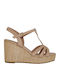 Summer Women's Beige Platforms
