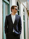Summer Men's Suit Indigo