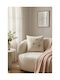 SteweHome Decorative Pillow Case Beige 42x42cm