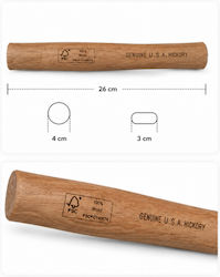Ξύλινη Λαβή Σφυριού Hickory 26cm Ξύλινη Λαβή Σφυριού Hickory 26cm