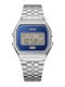 Casio Limited Edition Дигитален Мъжки Часовник На Батерия със Сребрист Стоманен Браслет