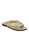 Sandals Slippers Soft Sole Olive Leaves Keroessa Gold