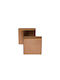 Zogometal Middle Door Lever With Rosette Pair With Mouthpiece Copper Aged