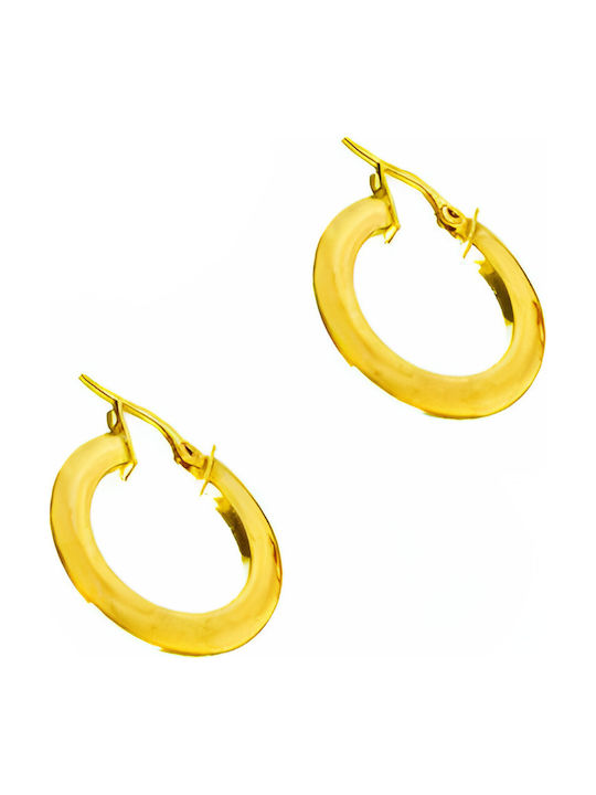 Gatsa Gold 14K Hoop Earrings SK1663