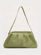 Leather Women's Handbag Green