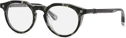 Eyeglasses Philipp Plein Man Vpp060v490ahu Lens Bridge Temple 49 21 145 Mm