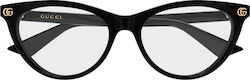 Gucci Γυναικείος Κοκκάλινος Σκελετός Γυαλιών Cat Eye GG2112O