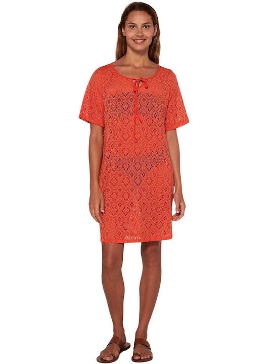 Vamp Women's Beachwear Dress Red Tree