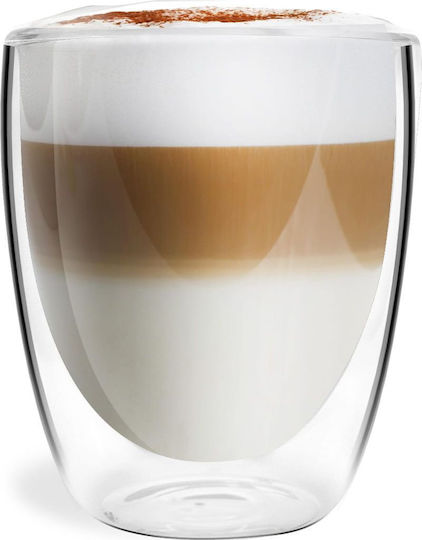 Vialli Design Set Brillen aus Glas 320ml 2 Stück