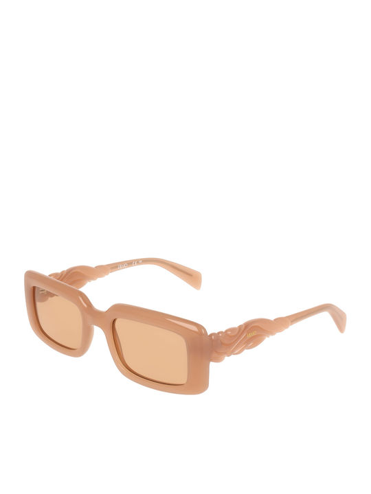 Liu Jo Woman Sunglasses with Brown Frame and Brown Lens