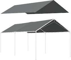 Outsunny Τεντόπανο Γκρι 6x3m