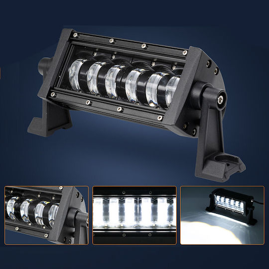 9d 27 См LED Бар Hi Lo Къс Дълъг Водоустойчив Удароустойчив 12v 24v 3840 Lm 48w Лещи Off-road LED Бар Jeep