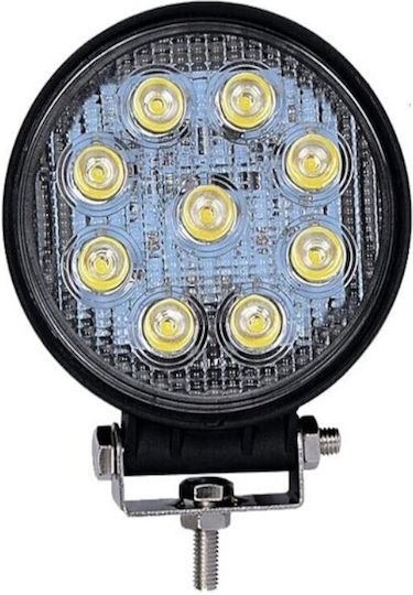 27W LED 12V 24V LED Diode Halogen Autoscheinwerfer Spotlight Rücklicht Diode Runde Lampe