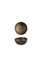 Ready Servierschale Rund Braun mit Durchmesser 16cm