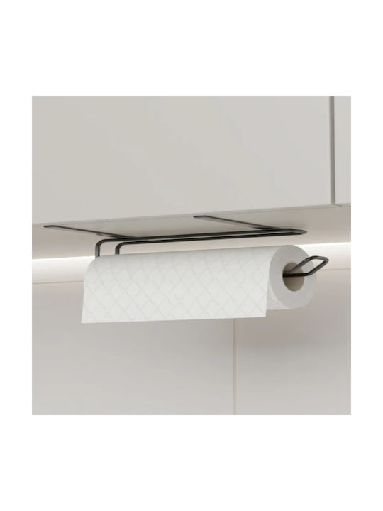Femmit Metallic Hanging Paper Towel Holder Black 24×16 Cm