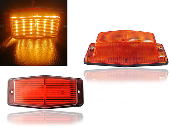 LED Диодни Габаритни Светлини Индикатор 130мм 12V 24V Товарен Трактор Екскаватор Селскостопански Машини Още