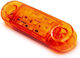 Yellow Marker Light 9 Led Fr0174s 12-24v 84mm