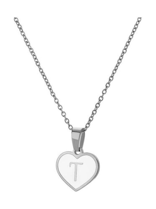 FantazyStores Necklace Monogram T From Steel