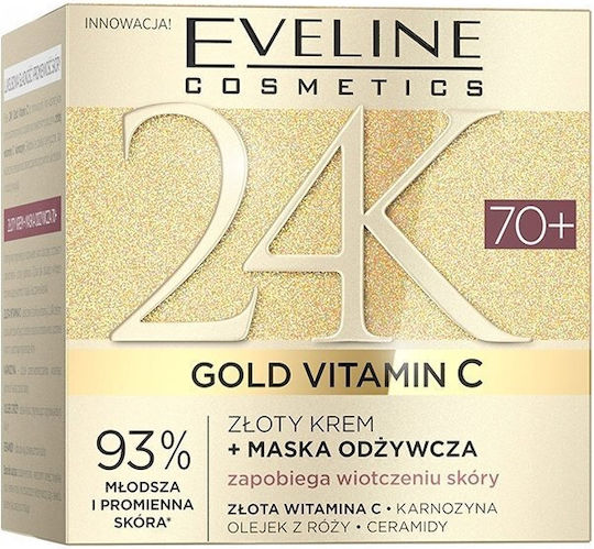Eveline Cremă Regeneratoare de Față 24k cu Vitamina C 50ml