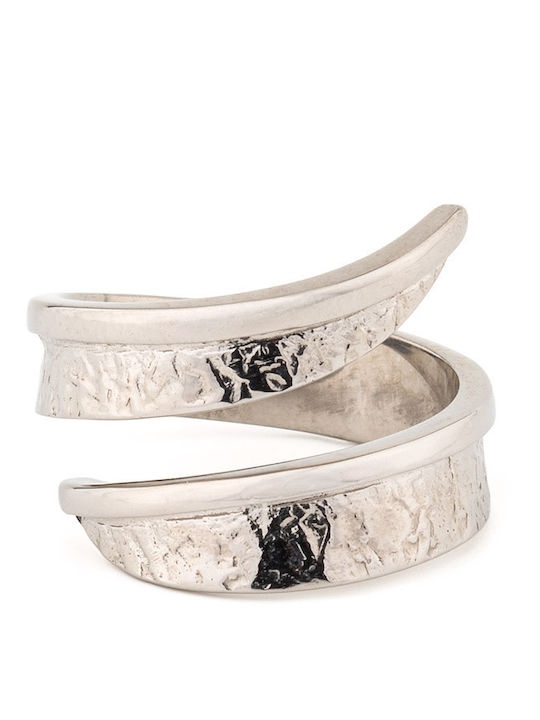 George Art Jewels Women's Silver Gold Plated Ring