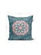 SteweHome Decorative Velvet Turquoise Pillow Case