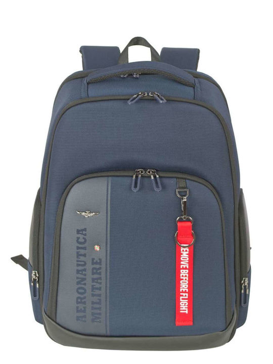Aeronautica Militare Backpack Αδιάβροχο Μπλε
