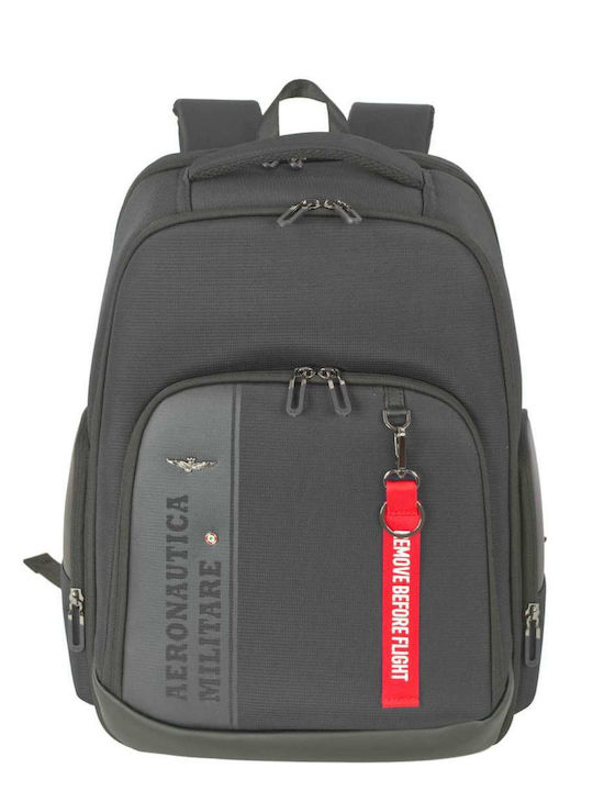 Aeronautica Militare Backpack Αδιάβροχο Μαύρο