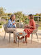 Garten- und Outdoor-Möbelsets Wohnzimmer Typsatz 3 Stück Beige