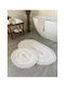 SteweHome Set Covoare De Baie Din Bumbac Ste-029339-V65989 Naturale 2 Bucăți