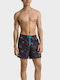 Men's Swimwear Shorts Blue Floral