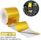 Self-adhesive Gold Thermal Insulation Tape 50mm X 10m Collectors Exhaust System