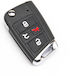 Autoschlüsselhülle Klappbar VW Touran Skoda Superb Seat Altea 4 Schaltflächen