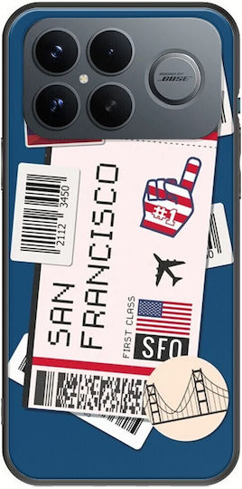 Θήκη Ticket To San Francisco Xiaomi Poco F8 Ultra 5g Black Tpu Μαύρη Σιλικόνη