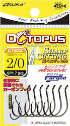 Asuka Octopus Cutting Hook Ct833 4/0