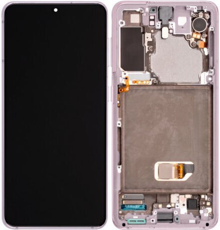 Samsung Galaxy S21 5g LCD+Тъч+Рамка Лилав Без Предна Камера Оригинален