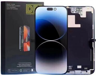 Apple iPhone 14 Pro Max LCD+Touch Bildschirm Schwarz Weich OLED Dd