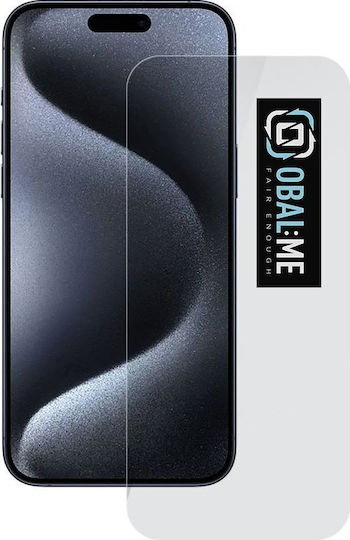 Obal:Me 2.5D 0.33mm Tempered Glass 10τμχ (iPhone 15 Pro) 57983118791