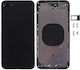 Apple Iphone 8 Plus Backcover Full Body+camera Lens Black Hq