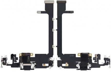 Apple Iphone 11 Pro Max Lightning Connector+microphone Black Grade A