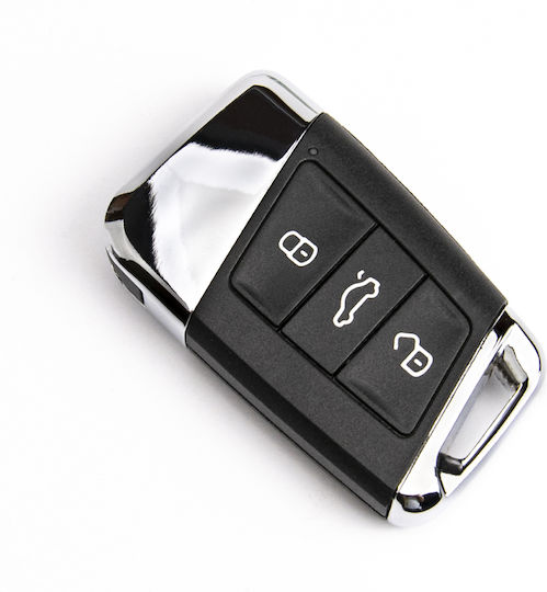 Дистанционно Ключ За Кола Vw Golf Skoda Fabia Seat Ateca 3 Бутона