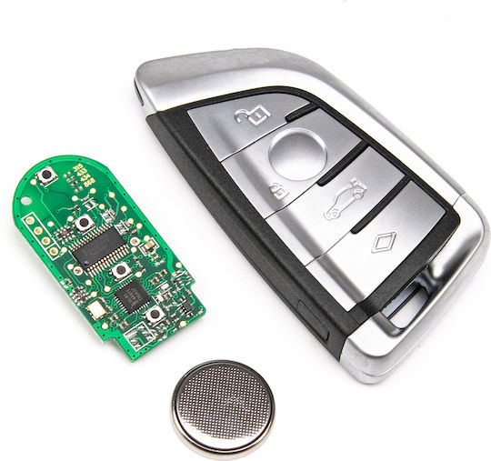 Телеремонт Ключ За Кола Електронен Bmw Seria F 4 Бутона Pcf7953p