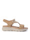 Γυναικεία Σανδάλια Flatforms Μπεζ