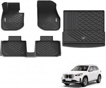 Set Covorașe Auto Tavă Portbagaj 3w Auto Life BMW Ix1 U11 BMW X1 Xdrive25e 2022-2026 Protecție All-Weather Potrivire Dedicată Livrare 7-9 Zile
