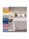 Adam Home Κουβέρτα Πικέ Υπέρδιπλη 230x240εκ. Opal Rose