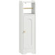 HomCom Bathroom Cabinet 21x20x79cm White