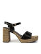 Leather Black Sandals