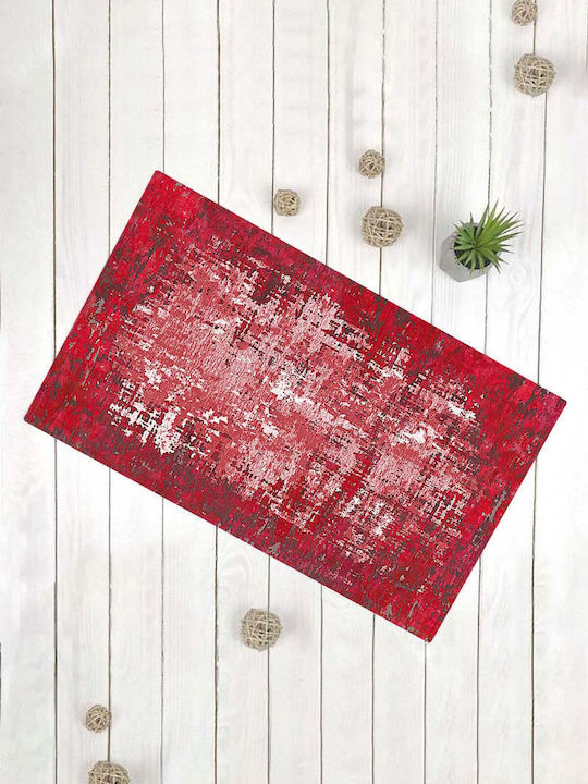 SteweHome Non-Slip Red Doormat