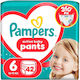 Pampers Πάνες Βρακάκι Pants No. 6 42τμχ