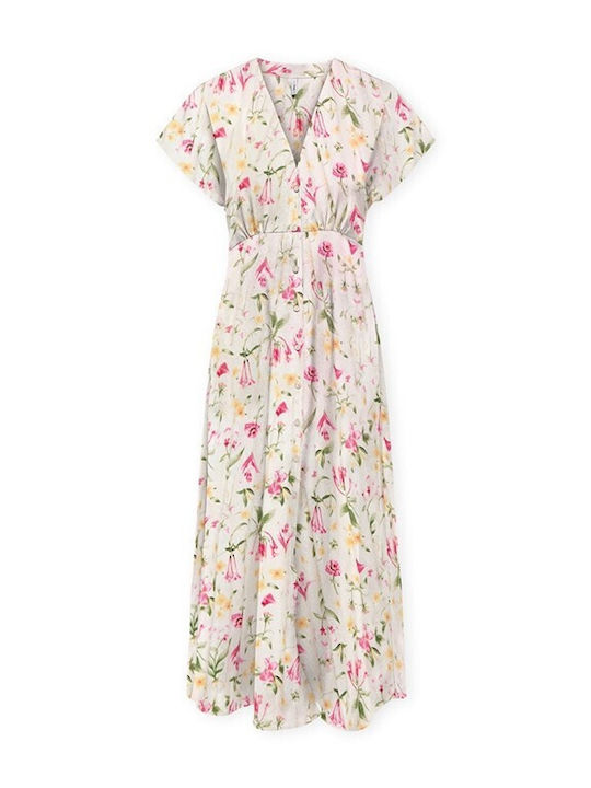 Only Life Maxi Shirt Dress Multicolour